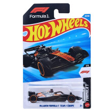 Hot Wheels McLaren F1 Team [Negro y Naranja] 1/5, 20/250, Vehículo Diecast 1:64