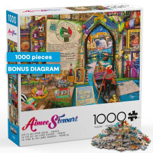 Buffalo Games - Rompecabezas de 1000 Piezas Aimee Stewart La Vida es un Libro Abierto - Venecia