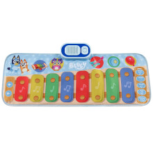 Tappeto Pianoforte eKids Bluey con Musica e Effetti Sonori, Gioco per Bambini da 3 Anni