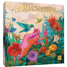 Hummingbirds Board Game, A Real-Time, Push Your Luck Dexterity Party Game, Test Your Timing & Collect Nectar Token Points, A Fun Family Game with Beau