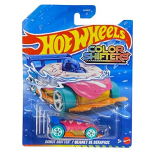 Hot Wheels Color Shifters Donut Drifter - Changes Color When Exposed to Cold or Warm Water! 1:64 Scale Diecast Toy Vehicle