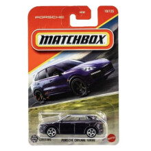 Matchbox Porsche Cayenne Turbo [Purple] 19/125, 1:64 Scale Diecast Toy Vehicle