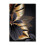 Abstract Gold & Black Leaf Wall Hanging 2