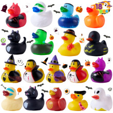 JOYIN 18 PCS Halloween Rubber Ducks, Halloween Eendjes voor Trick or Treat Goodiebags