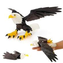 LehuoMaker 3D-gedruckter flexibler Adler mit beweglichen Flügeln, Modellspielzeug