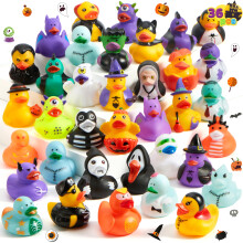 JOYIN 36 Stuks Halloween Eendjes Bad Speelgoed, Rubberen Eendjes voor Halloween Feestjes