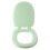 Wasserdichter U-Förmiger Toilettensitz Soft Close Hellgrün 1
