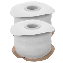 2Rolls Flexible White Fusible Interfacing Nonwoven Fabric for Clothes