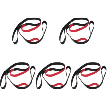 5Pcs Convenient Leg Lifter Strap Red Durable Leg Band for Exercise Use