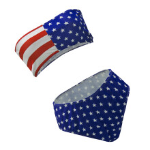 Two-Pieces Bikini Swimsuit American Flag Durable Beachwear