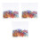 150Pcs Multi Colored Leaf Shaped Paper Clips Metal Clips for Documents 1