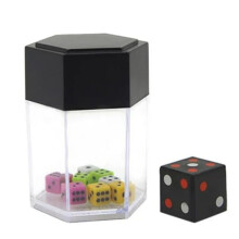1Set Multicolor Zauberwürfel Requisiten Explosionswürfel Magischer Trick Spaß Spielzeug