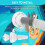 Aboves Ground Pool Return Jet With 3.4 Inch Adjustable Eyeballs 5
