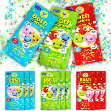 SWCANDY Bad Crackles voor Kinderen 12-Pack, Veilig & Geurvrij Speelgoed voor in Bad, Unieke Kinderen, Fizzend Water voor Pasen