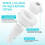 Aboves Ground Pool Return Jet With 3.4 Inch Adjustable Eyeballs 7