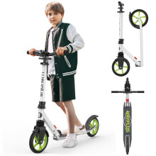 WAYPLUS Step Scooter voor 6 jaar en ouder, voor kinderen, tieners en volwassenen. Max 240 LBS, opvouwbaar, lichtgewicht, 8IN wielen