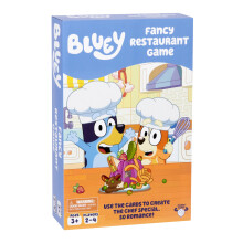 Bluey Restaurant Spiel, Hilf Dad beim Vorbereiten eines besonderen Abendessens für Mum