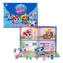 Littlest Pet Shop- Sweet & Stylish Bundle Set - Series 4 - Gen 7 Authentic LPS Bobble Head Toy Figure, Collectible Toy Animal, Ages 4+