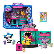 Littlest Pet Shop - Spin & Style Boutique - Serie 4 - Gen 7 Authentische LPS Wackelkopf-Figur, Sammlertier, ab 4 Jahren