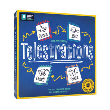 Telestrations 8 Player 2nd Edition Board Game, Award Winning Hilarious and Unpredictable Must Have Party Game with a New Look, Sketch What Your Read T