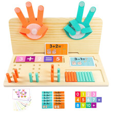 twivah Leer Speelgoed 3-5, Educatief Speelgoed met Cijfers Flashcards voor 3+ Jaar, Montessori Wiskunde Manipulatieven