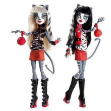 Monster High Werecat Twin Sisters - Meowlody and Purrsephone