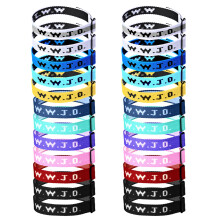MATEPLUS 24PCS Bracelets Pack, Bracelets What Wound Jesus Do, Inspirational Wristbands pour Tous