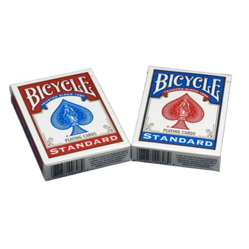 Bicycle Poker Größe Standard Index Spielkarten, 4 Deck Spielerpack