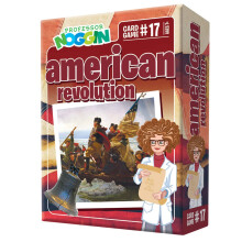 Outset Media Professor Noggin's American Revolution Trivia Card Game - an Educational Based Card Game for Kids - Trivia, True or False, and Multiple C