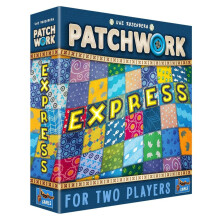 Patchwork Express Board Game - Fast-Paced Two-Player Quilting Strategy Game! Interactive Puzzle Game for Kids & Adults, Ages 6+, 2 Players, 20 Minute