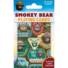 Masterpieces Smokey Bear Spielkarten - Premiumqualität, lehrreich und Spaß für Kinder und Familien