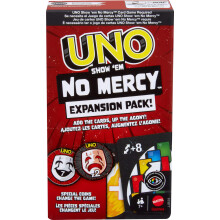 Mattel Games UNO Show 'Em No Mercy Card Game Expansion Pack for Kids, Adults & Family Nights