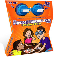 Vango The Original UpsideDownChallenge Game for Family & Kids - Complete Fun Challenges with Upside Down Goggles - 2-6 Players, Ages 8+ [Ultimate Edit