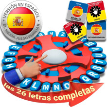 YILCER 26 Teclas Basta Juego De Mesa, Juegos De Mesa En EspaOl, Spanish Games, Quick Thinking Letter Pressing Word Game, A Great Board Game for Family