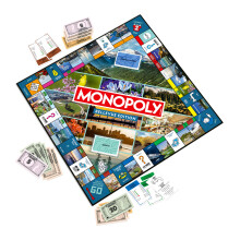 Monopoly Bordspel - Bellevue, WA Editie: 2-6 Spelers Gezinsbordspellen voor Kinderen en Volwassenen