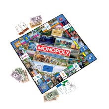 Monopoly Bordspel - Oklahoma City, OK Editie: 2-6 Spelers, Gezinsbordspellen voor Kinderen en Volwassenen