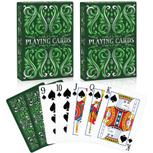 Wkchxd Spielkarten 2er Pack, Standard Spielkarten für Erwachsene, Premium Pokerkarten Set