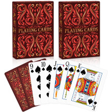 Wkchxd Spielkarten 2er Pack, Standard Spielkarten für Erwachsene, Premium Poker Karten Set