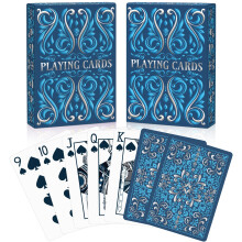 Spielkarten, 2er Pack Spielkarten, Standard Spielkarten für Erwachsene, Premium Poker Karten Set