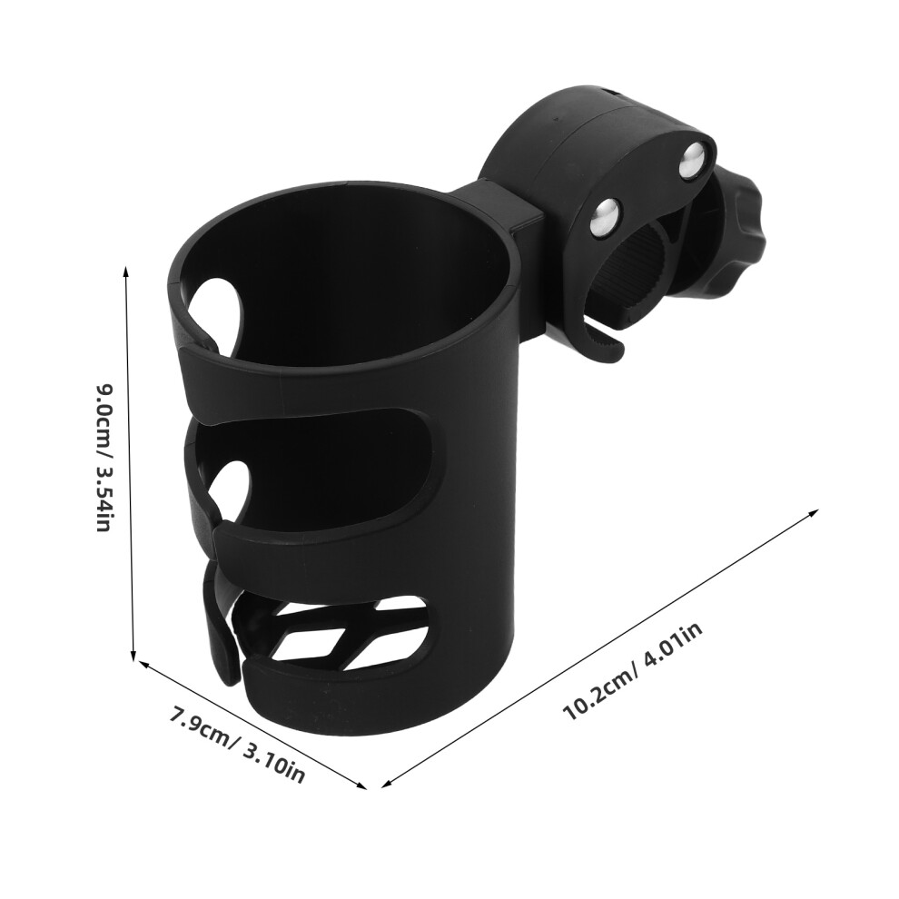 Pp Drink Holder Attachment For Stroller Handles Black Iplusmile