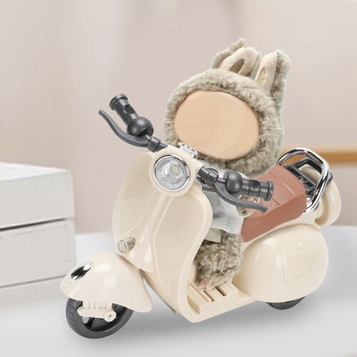 Elektrischer Puppen-Scooter Beige Mini, 3 x AA-Batterien 2