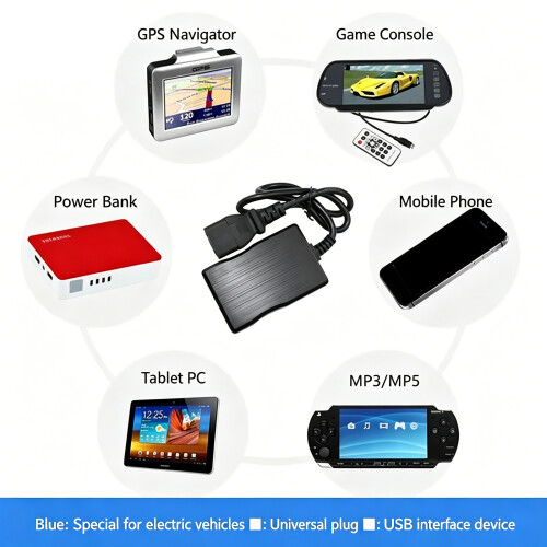 Highly Power 5V 2.1A USB Charger For Ebike Scooter USB Charging