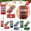 Weihnachtsgeldumschlag mit 10 Fächern – Rot, Blau, Grün 2