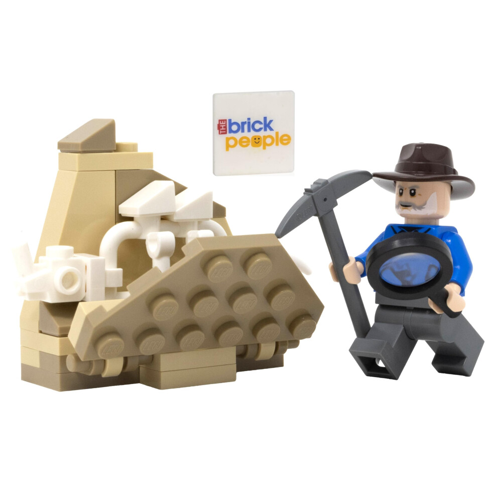 Lego Jurassic World: Alan Grant Minfiigure With Dinosaur Bones Dig