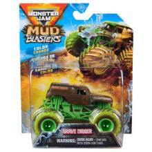Monster Jam Mud Blasters Farbwechsel Serie 1 Grave Digger, Die-Cast Monster Truck