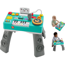 Fisher-Price Baby & Toddler Toy Laugh & Learn DJ Tisch mit Smart Stages Inhalten