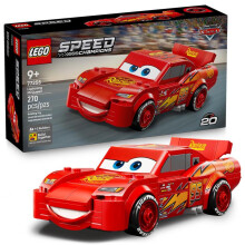 LEGO Speed Champions Lightning McQueen Leksak - Disney Pixar Bilar Byggsatser för Barn 9+