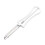 Stainless Steel Vegetable Peeler White Ergonomic Handle 2
