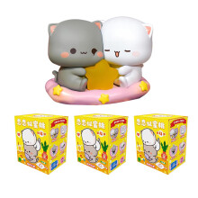 Mitao Cat Series 4 Blind Box Kawaii Figuren Actie Random Collectie Raad Blind Bag Verzamelobjecten