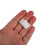10Pcs Silicone Pot Lid Bumper Clips White - Protect and Stack Cookware 1